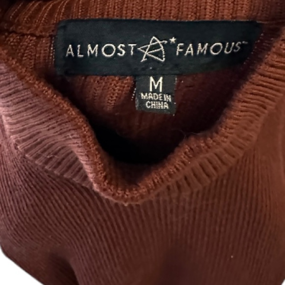 Almost Famous Bodycon Ribbed Dress - Picture 5 of 6